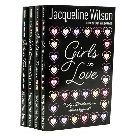 Girls Series By Jacqueline Wilson 4 Books Collection Set - Ages 12-17 - Paperback Young Adult Corgi Books