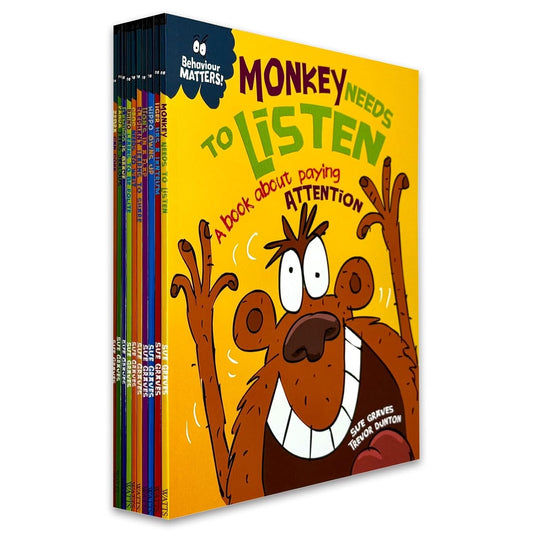 Behaviour Matters Series by Sue Graves & Trevor Dunton Illustrated 10 Books Collection Set - Ages 4-7 - Paperback