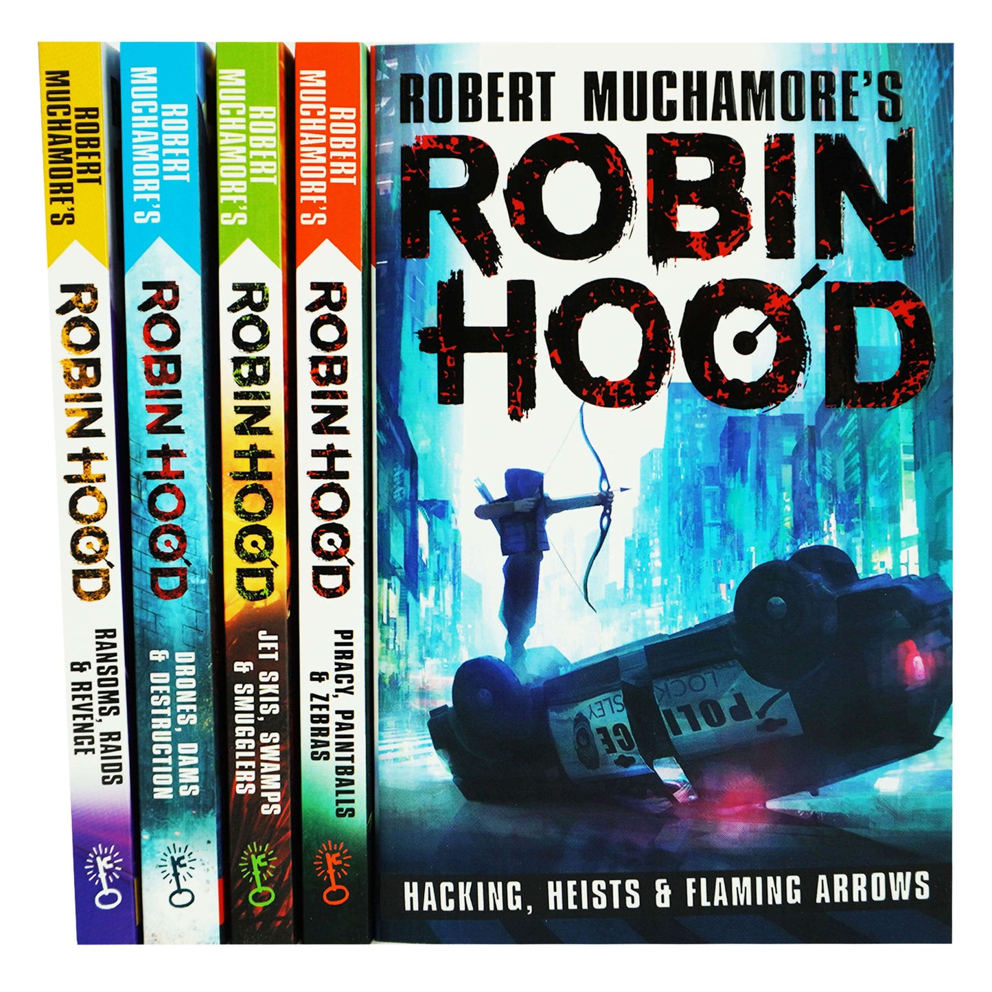 Robin Hood Series by Robert Muchamore 5 Books Collection Set - Ages 10-17 - Paperback 9-14 Hot Key Books