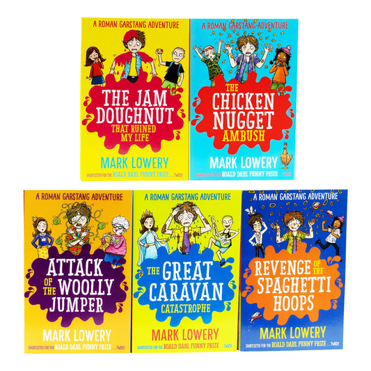 Roman Garstang Adventure Series By Mark Lowery: 5 Books Collection Set - Ages 9-12 - Paperback