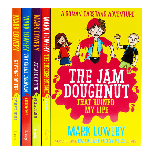 Roman Garstang Adventure Series By Mark Lowery: 5 Books Collection Set - Ages 9-12 - Paperback