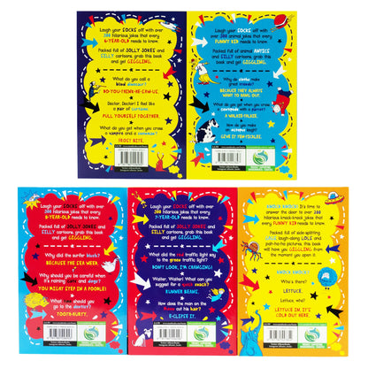 Buster Laugh-a-lot Books Series Collection 5 Joke Books Set - Ages 7-9 - Paperback 7-9 Buster Books