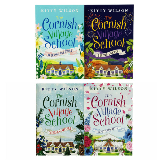 The Cornish Village School Series by Kitty Wilson 4 Books Collection Set - Fiction - Paperback Fiction Canelo