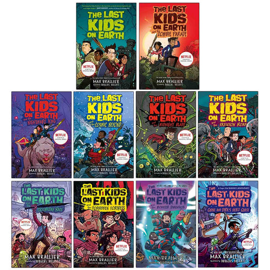 Last Kids on Earth Series by Max Brallier 10 Books Collection Set - Ages 8-12 - Paperback
