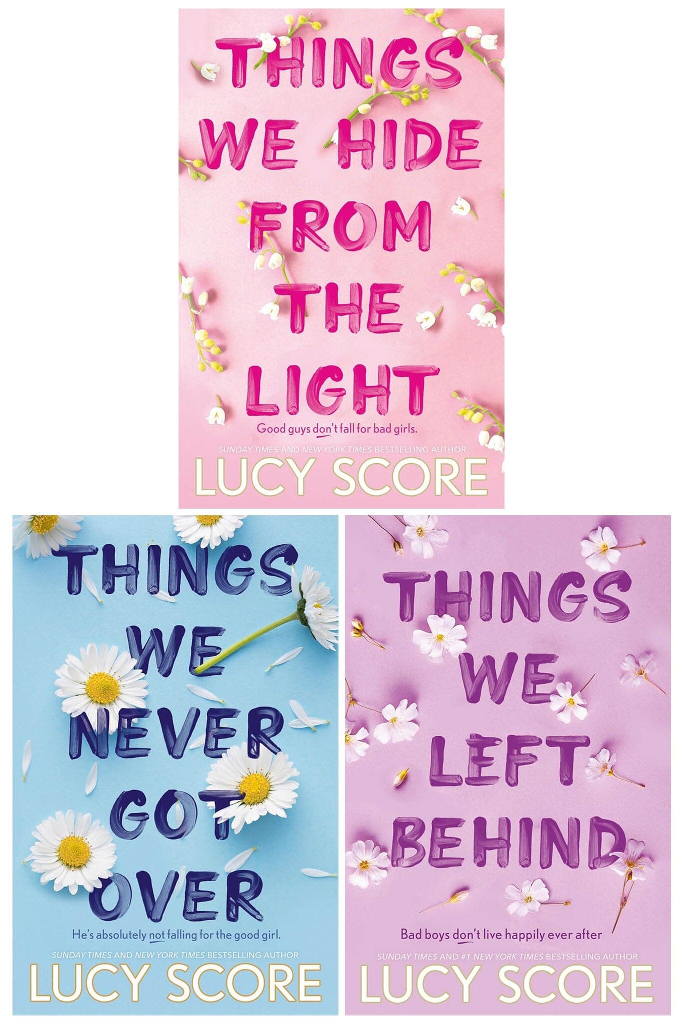 Knockemout Series by Lucy Score 3 Books Collection Set - Fiction - Paperback