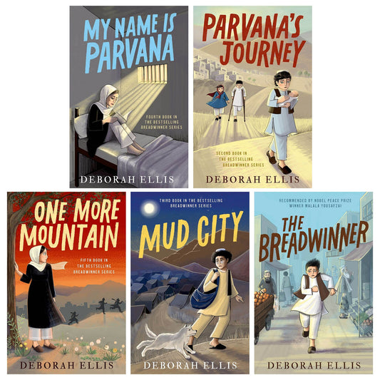 Breadwinner Series By Deborah Ellis 5 Books Collection Box Set - Ages 11+ - Paperback Fiction Oxford University Press