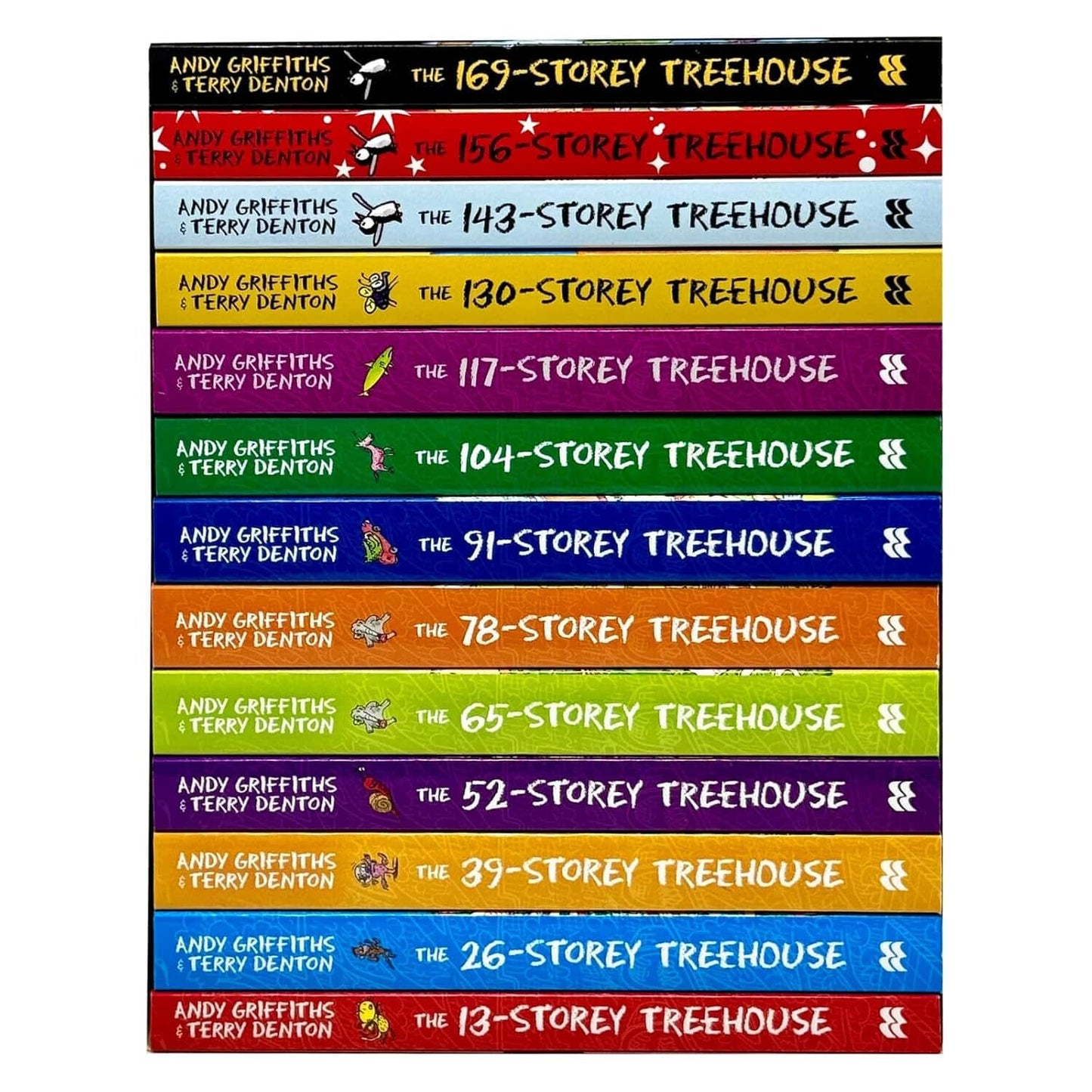 The Treehouse Series by Andy Griffiths & Terry Denton 13 Books Collection Box Set - Ages 5-11 - Paperback