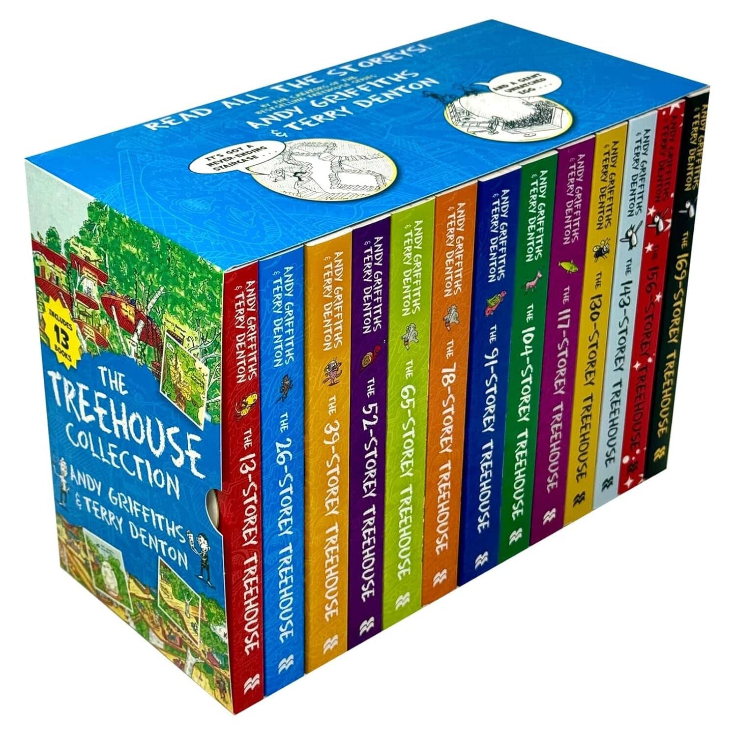 The Treehouse Series by Andy Griffiths & Terry Denton 13 Books Collection Box Set - Ages 5-11 - Paperback