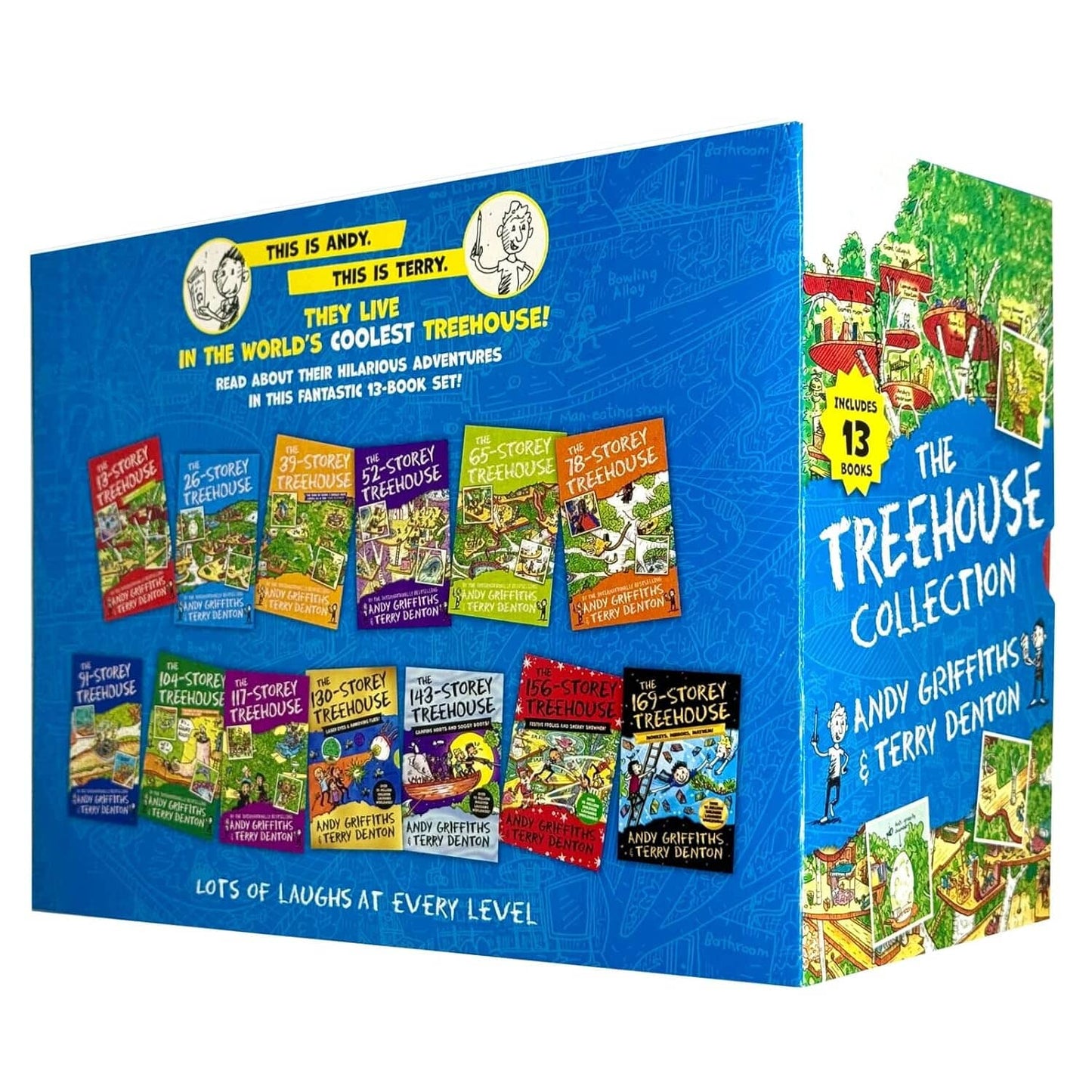 The Treehouse Series by Andy Griffiths & Terry Denton 13 Books Collection Box Set - Ages 5-11 - Paperback