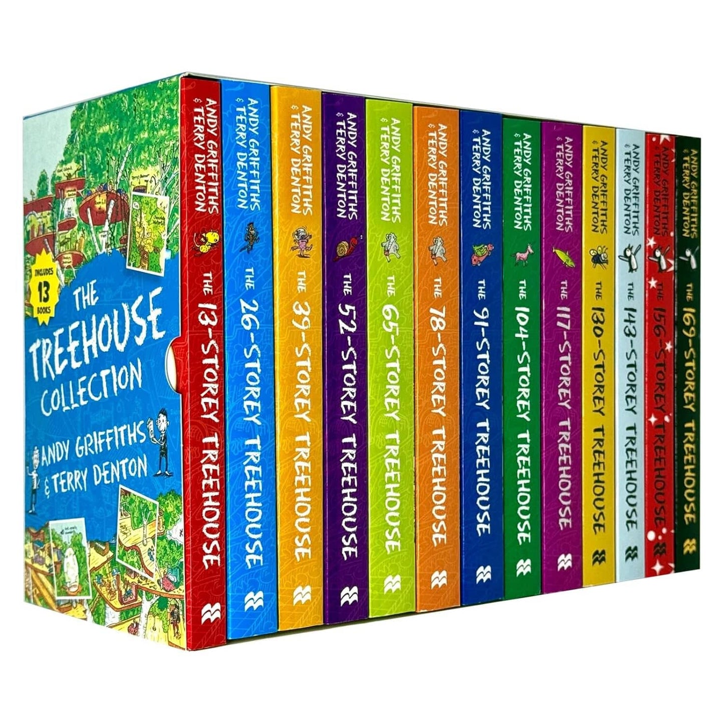 The Treehouse Series by Andy Griffiths & Terry Denton 13 Books Collection Box Set - Ages 5-11 - Paperback