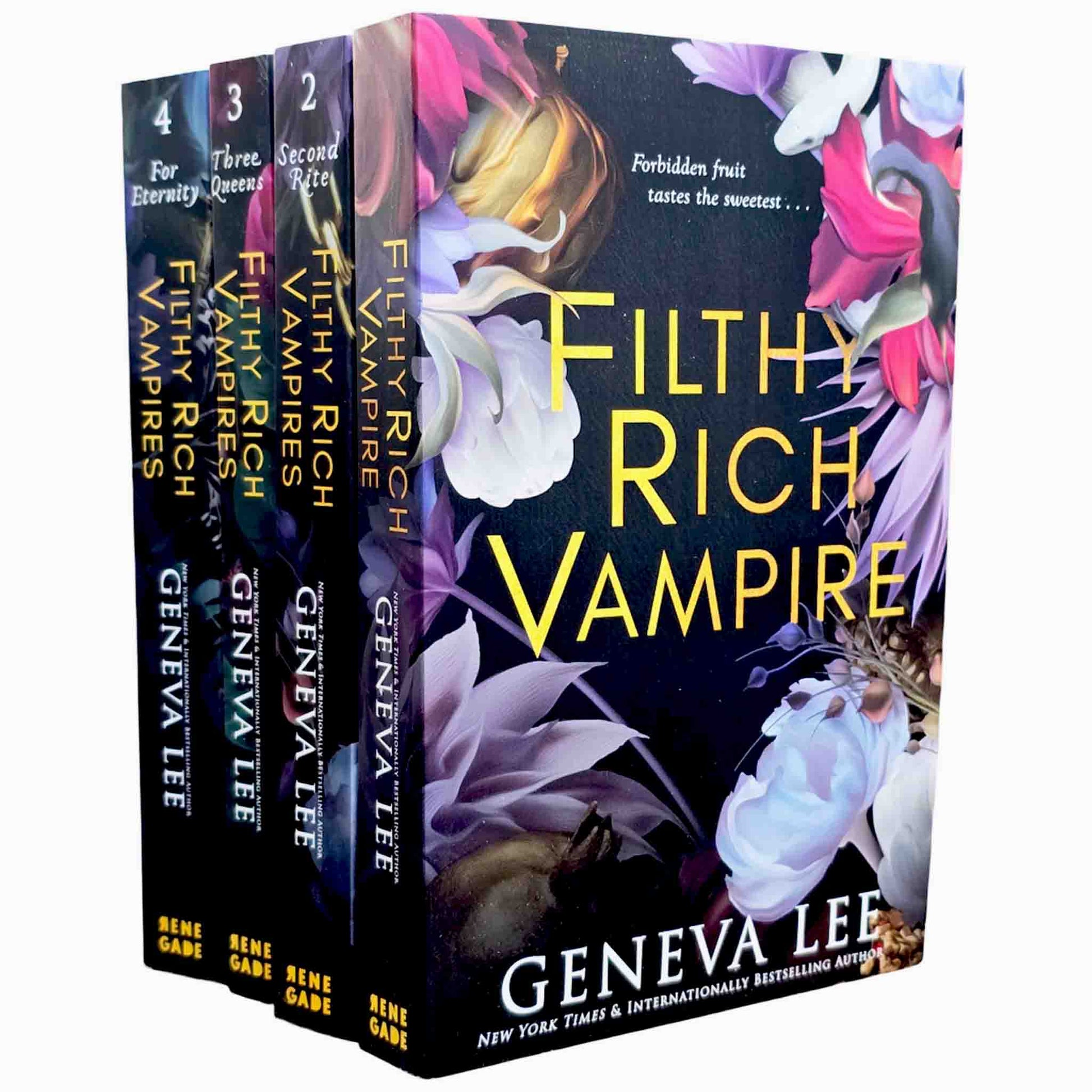 Filthy Rich Vampires Series By Geneva Lee 4 Books Collection Set - Fiction - Paperback Fiction Hachette