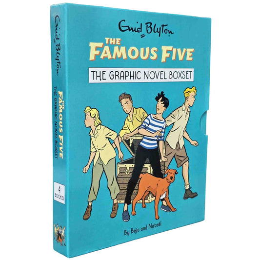 The Famous Five Graphic Novel By Enid Blyton 4 Books Collection Box Set - Ages 9+ - Paperback 7-9 Hachette