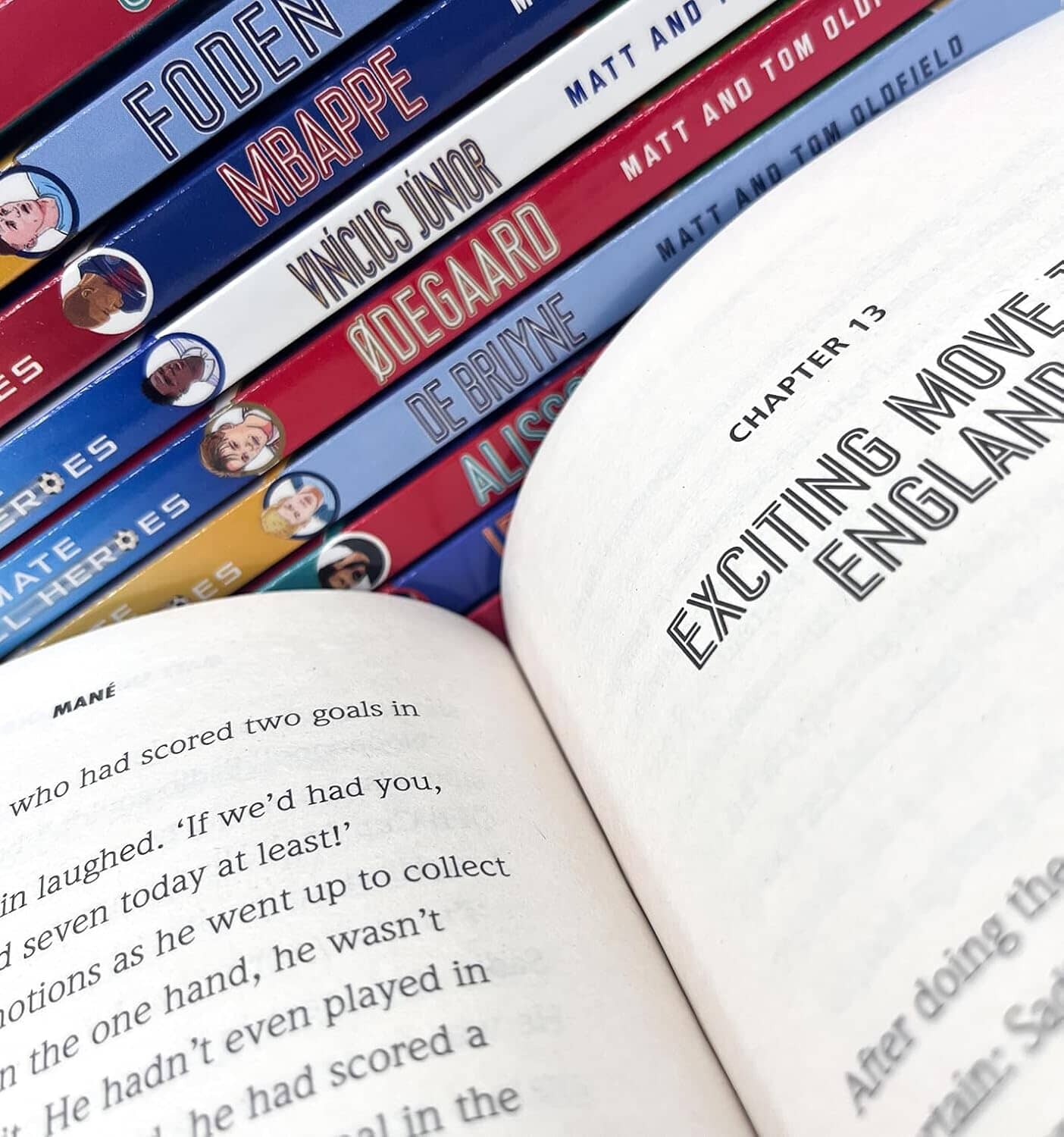 Ultimate Football Heroes Series 2 By Matt & Tom Oldfield: 10 Books Collection Set - Ages 7-12 - Paperback 7-9 Bonnier Books Ltd