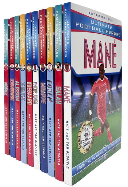 Ultimate Football Heroes Series 2 By Matt & Tom Oldfield: 10 Books Collection Set - Ages 7-12 - Paperback 7-9 Bonnier Books Ltd