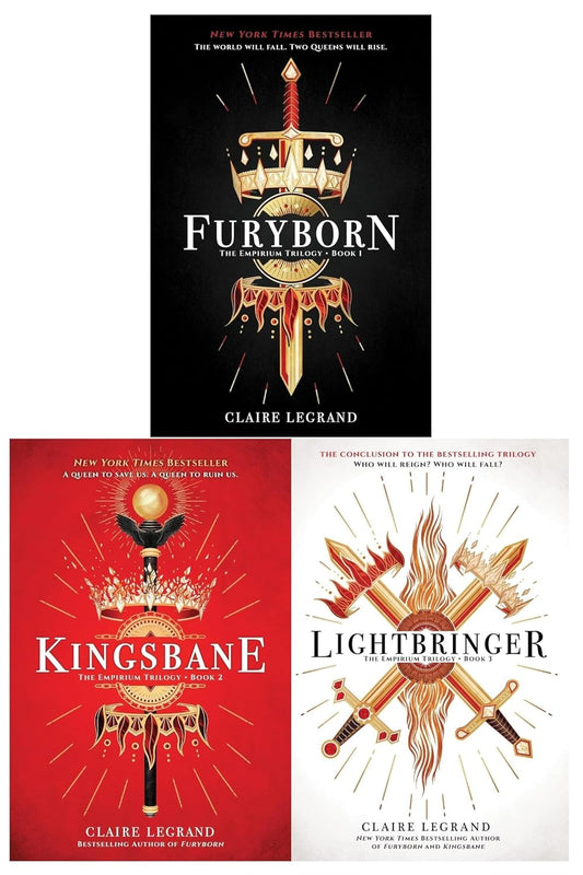 克萊爾·勒格朗 (Claire Legrand) 的《Empirium 三部曲》3 本書收藏套裝 - 年齡 14-18 歲 - 平裝