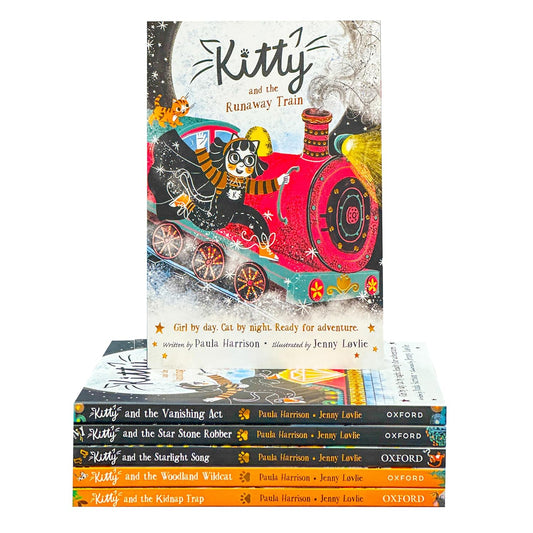 Kitty Series by Paula Harrison (Books 7-12) 6 Books Collection Set - Ages 5+ - Paperback