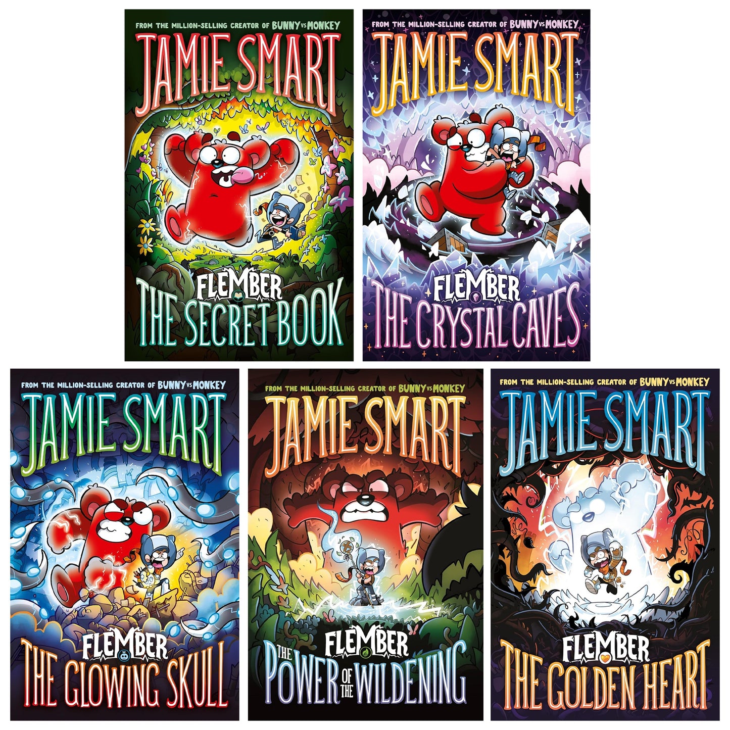 Flember Series by Jamie Smart 5 Books Collection Set - Ages 9-11 - Paperback