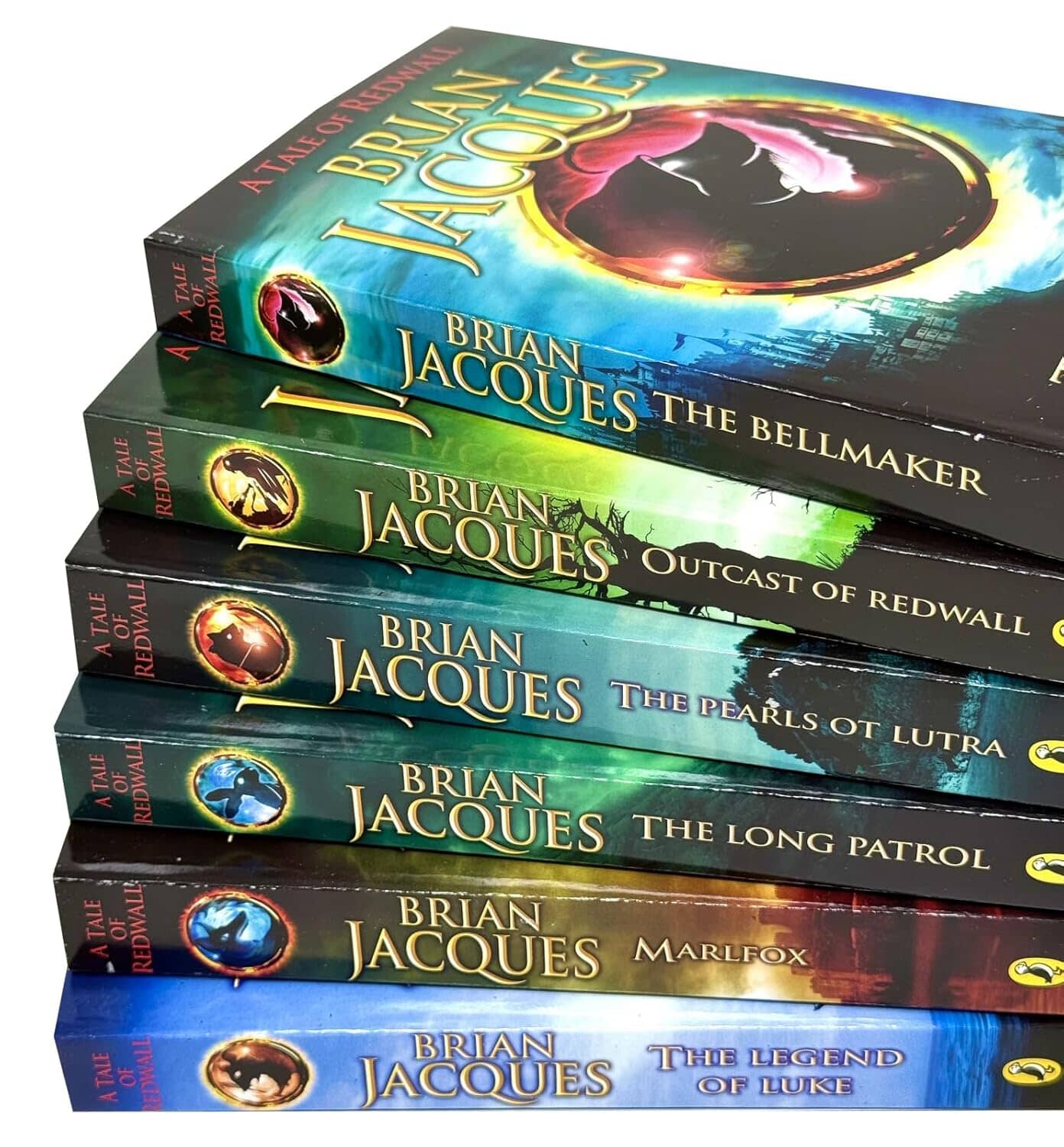 A Tale of Redwall Series (Book 7-12) by Brian Jacques 6 Books Collection Set - Ages 9+ - Paperback