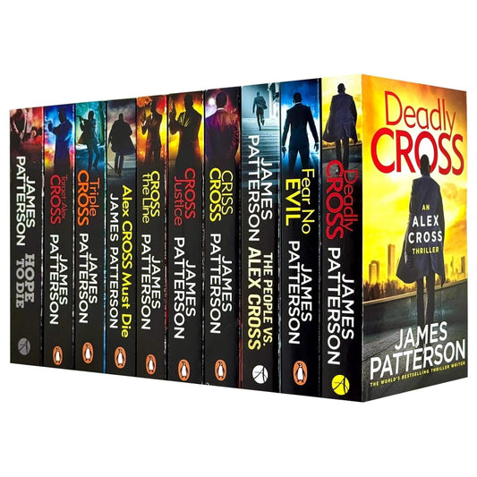 Alex Cross Series (Book 22-31) by James Patterson 10 Books Collection Set - Fiction - Paperback
