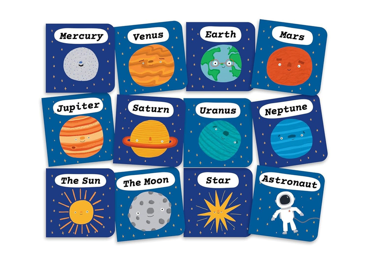 A Case of Space 12 Mini Books Collection Box Set - Ages 0-5 - Board Book