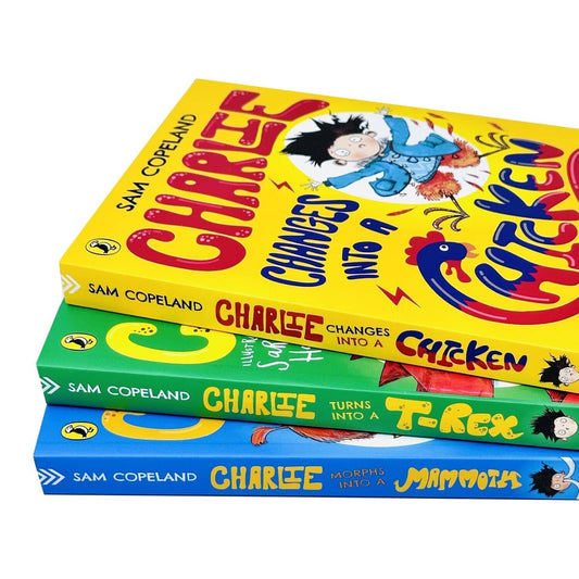 Charlie Changes Into a Chicken Series by Sam Copeland 3 Books Collection Set - Ages 7+ - Paperback
