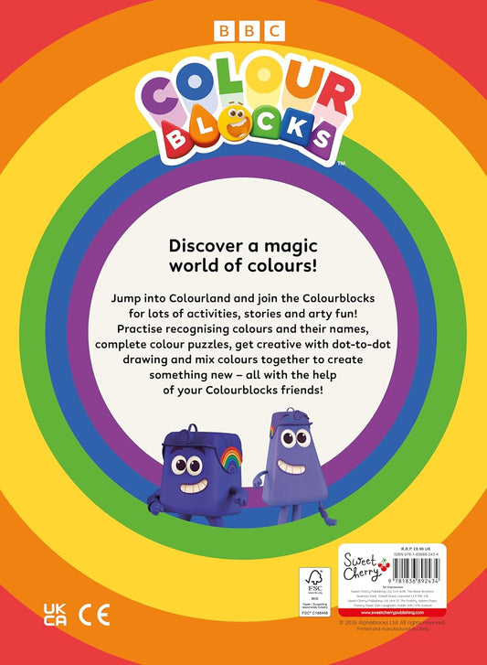 Colourblocks Annual 2027: Packed with Puzzles, Colouring and Stories! - Ages 3-5 - Hardback