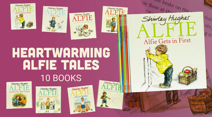 Alfie by Shirley Hughes: 10 Books Collection Set - Ages 3-5 - Paperback 0-5 Red Fox