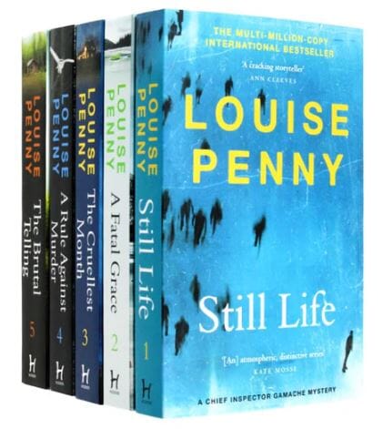 Chief Inspector Gamache Series: Book 1-5 by Louise Penny Collection 5 Books Box Set - Fiction - Paperback Fiction Hachette