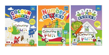 Colouring Fun 3 Books By Sweet Cherry Publishing Collection Set - Ages 3-6 - Paperback 0-5 Sweet Cherry Publishing