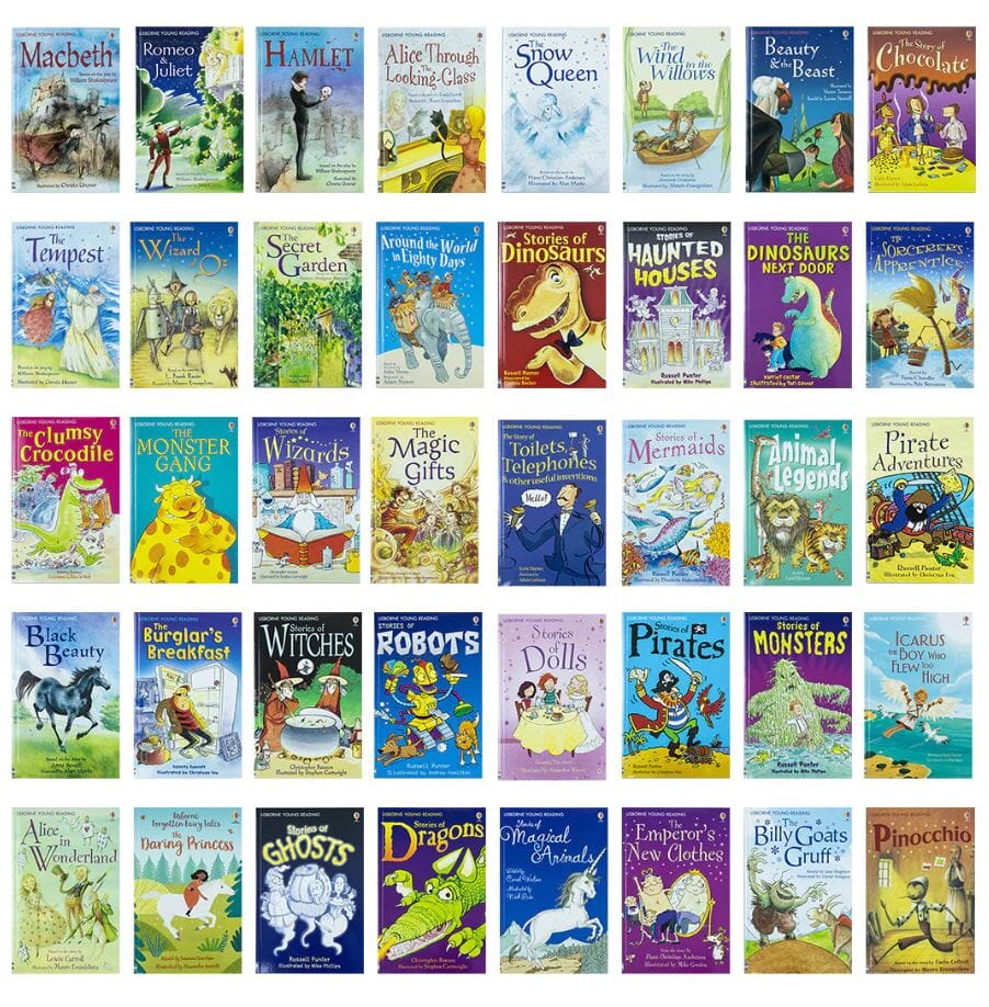 The Usborne Reading 40 Books Collection - Ages 5-7 - Paperback 5-7 Usborne Publishing Ltd