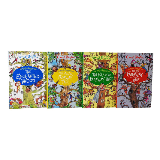 The Magic Faraway Tree by Enid Blyton: Complete Collection 4 Books Box Set - Ages 7+ - Paperback 7-9 Egmont Publishing