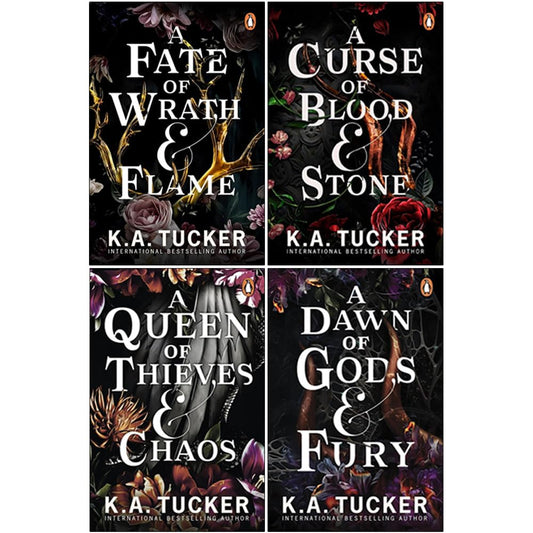 Fate & Flame Series by K.A. Tucker 4 Books Collection Set - Fiction - Paperback