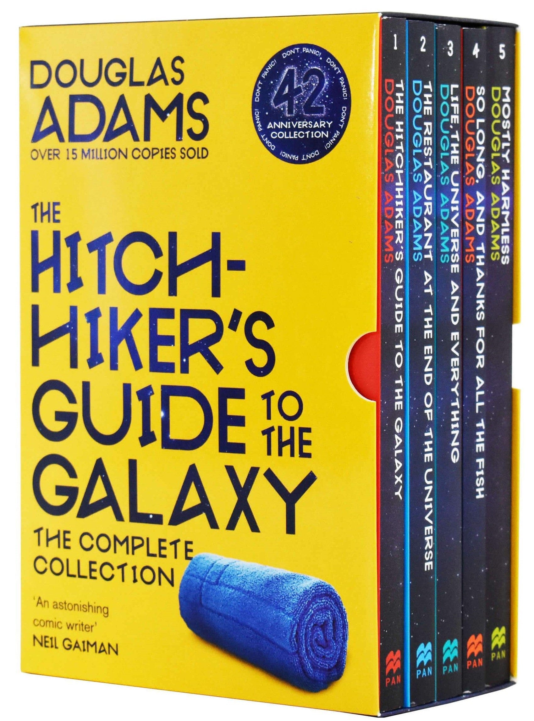 The Hitchhiker's Guide to the Galaxy by Douglas Adams: Complete Books 1-5 Box Set - Fiction - Paperback Fiction Picador