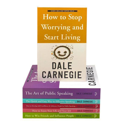 Dale Carnegie Personal Development 6 Books Collection Set - Paperback Non Fiction WILCO BOOKS