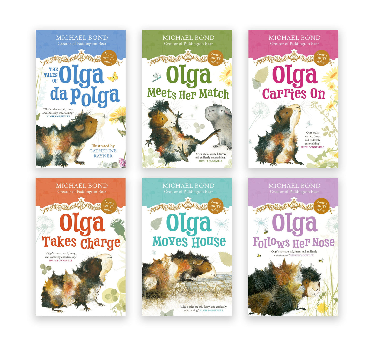 Olga Da Polga Series by Michael Bond 6 Books Collection Set - Ages 5-7 - Paperback 5-7 Oxford University Press