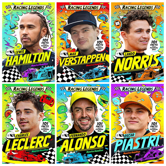 Racing Legends: 101 Facts about Formula One By Maurice Hamilton 6 Books Collection Set - Ages 7-9 - Paperback