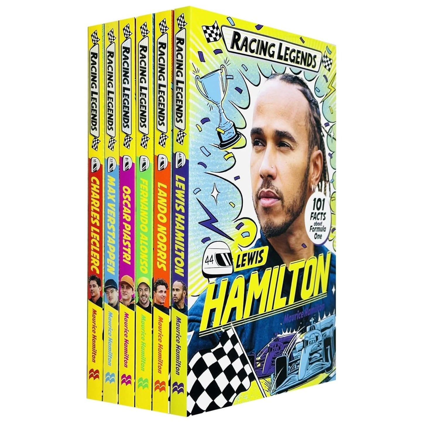 Racing Legends: 101 Facts about Formula One By Maurice Hamilton 6 Books Collection Set - Ages 7-9 - Paperback