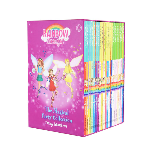 Rainbow Magic The Magical Party Collection 21 Books Set - Ages 7-9 - Paperback - Daisy Meadows 7-9 Orchard Books