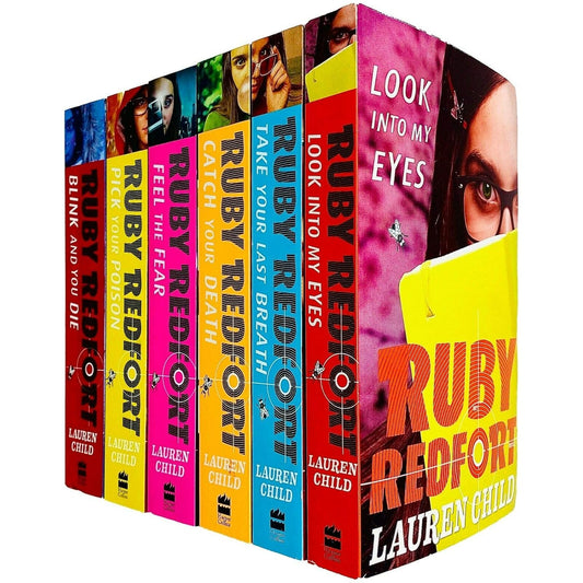 Ruby Redfort Collection 6 Books Set By Lauren Child - Ages 9-14 - Paperback
