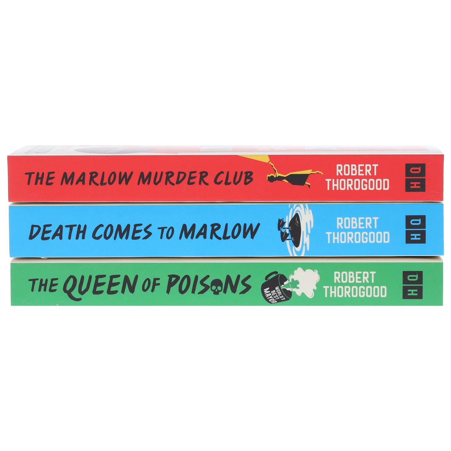 The Marlow Murder Club Mysteries By Robert Thorogood 3 Books Collection Set - Fiction - Paperback