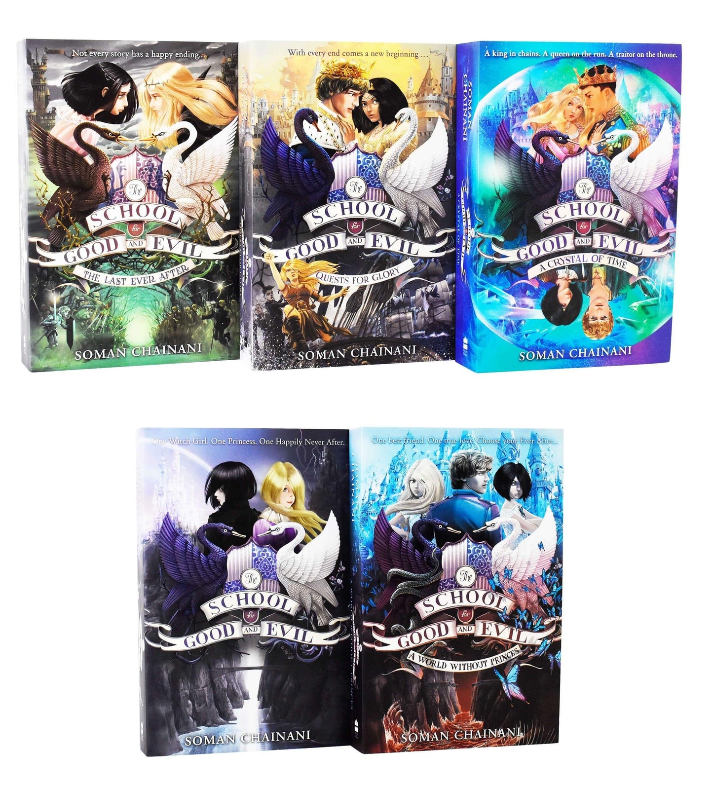 The School for Good and Evil Series by Soman Chainani 5 Books Collection Set - Age 8+ - Paperback