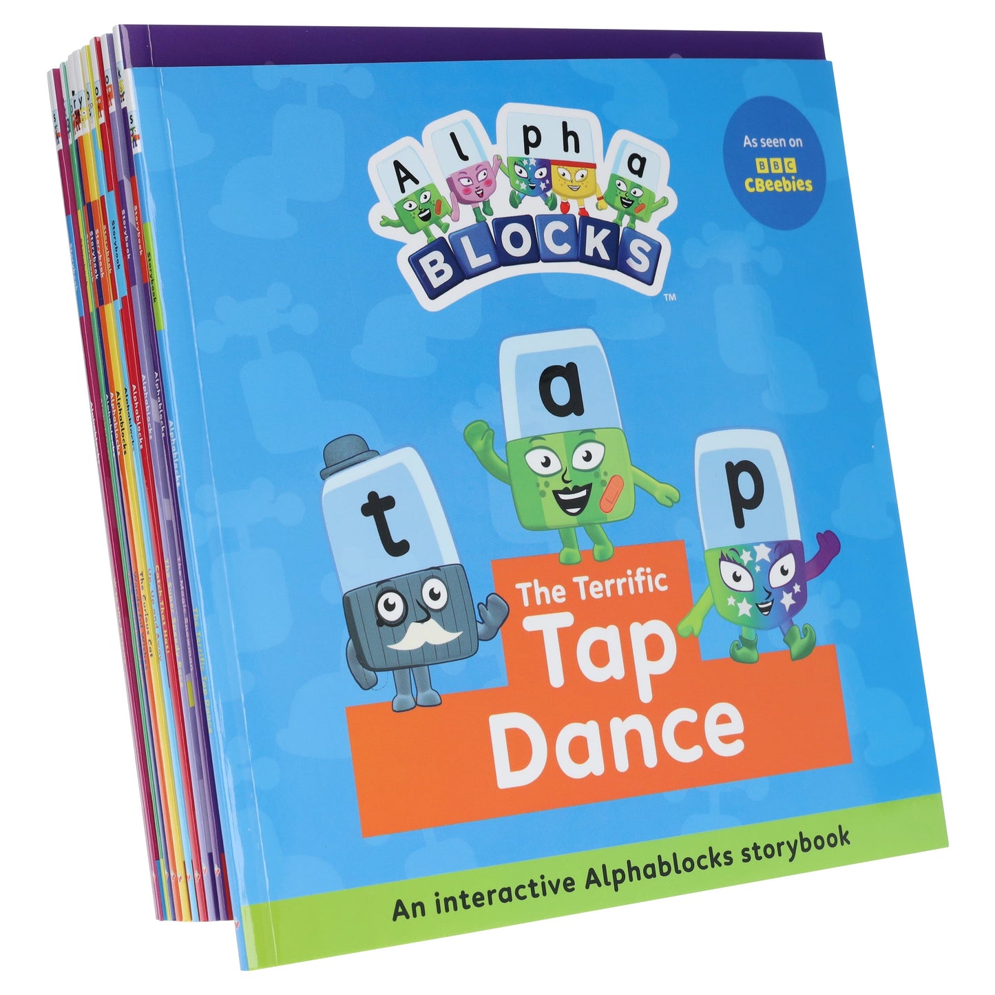 Alphablocks Read Together: Interactive 10 Picture Books Collection Set - Ages 3-5 - Paperback