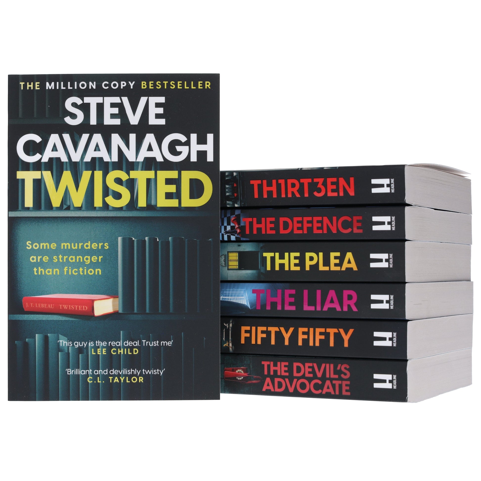 Eddie Flynn Series By Steve Cavanagh 7 Books Collection Set - Fiction - Paperback Fiction Hachette