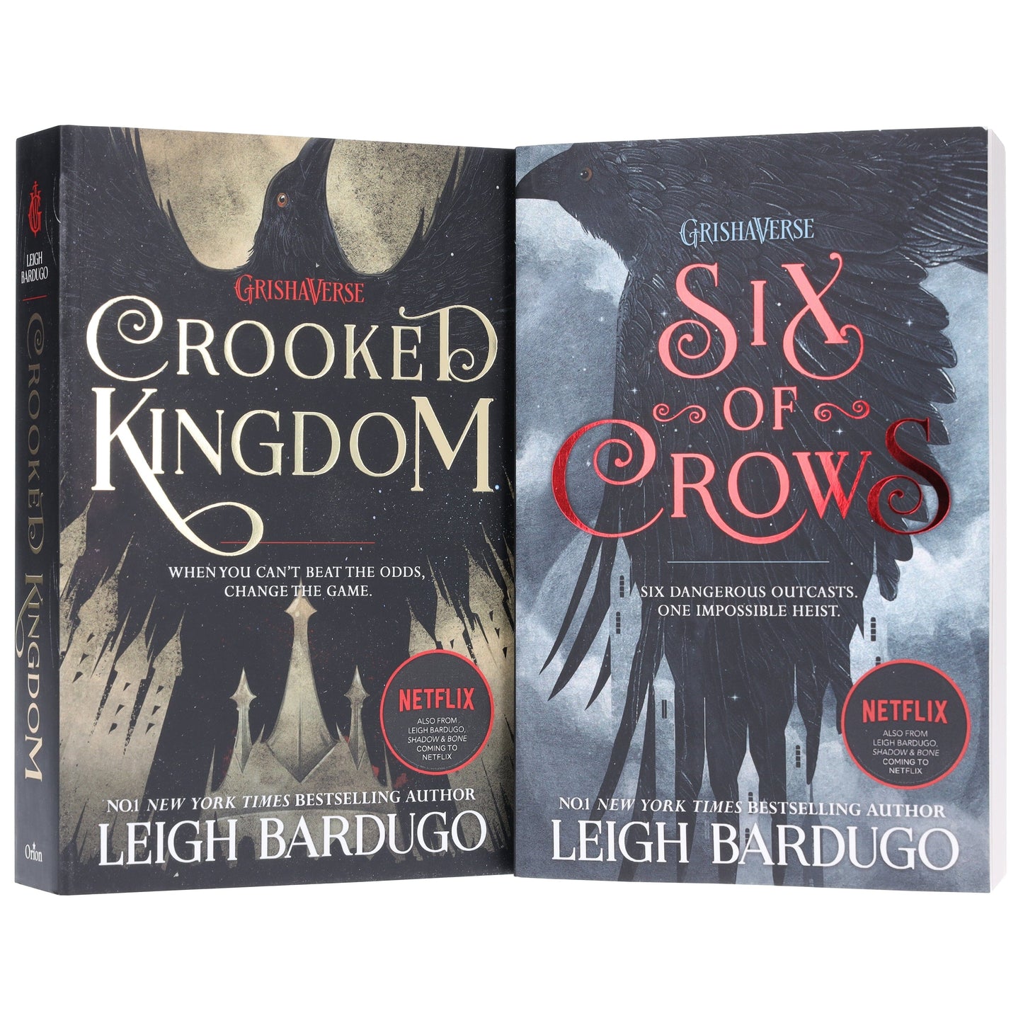 格里沙宇宙六隻烏鴉二部曲，作者：Leigh Bardugo，2 本書合集 - 年齡 12-15 歲 - 平裝