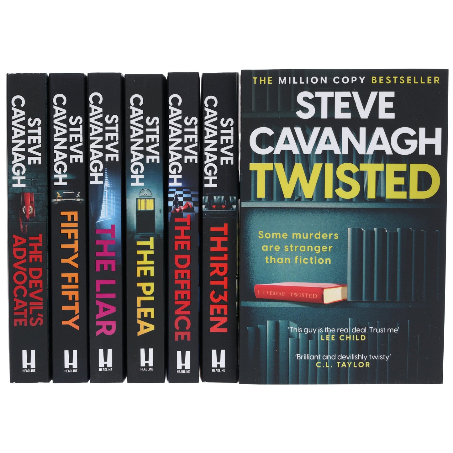 Eddie Flynn Series By Steve Cavanagh 7 Books Collection Set - Fiction - Paperback Fiction Hachette