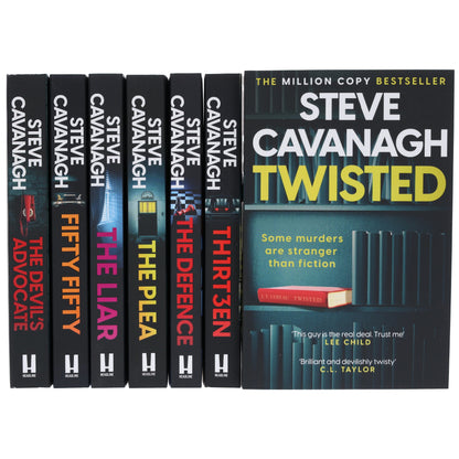 Eddie Flynn Series By Steve Cavanagh 7 Books Collection Set - Fiction - Paperback Fiction Hachette