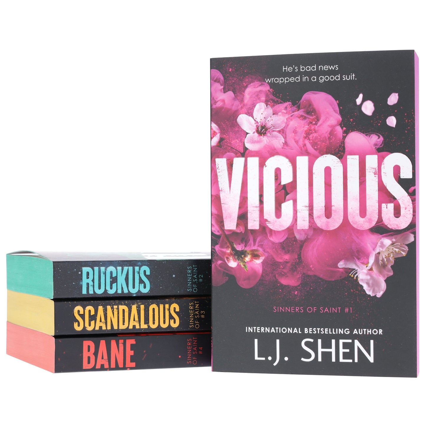 Sinners of Saint Series by L.J. Shen 4 Books Collection Set - Fiction - Paperback