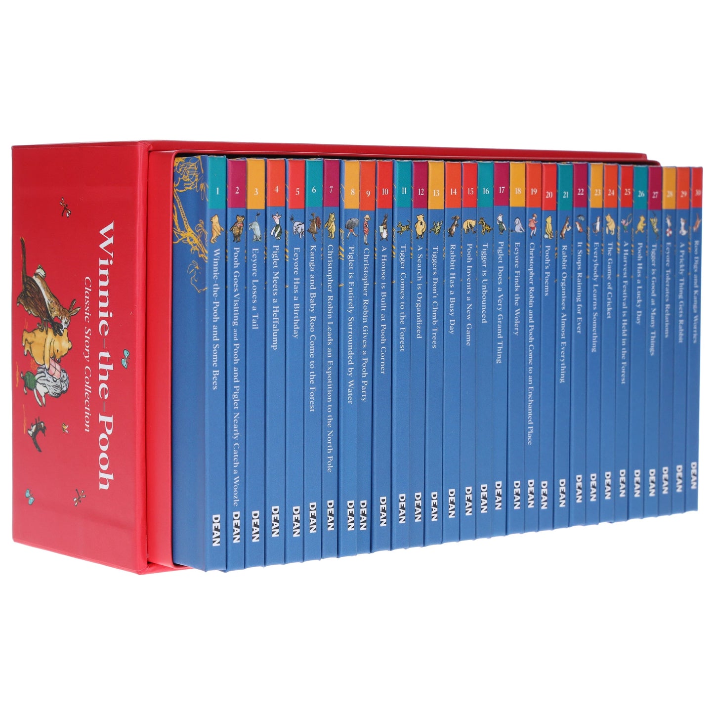 Winnie The Pooh illustrated Classic Story Collection: 30 Books Box Set - Ages 5-9 - Hardback