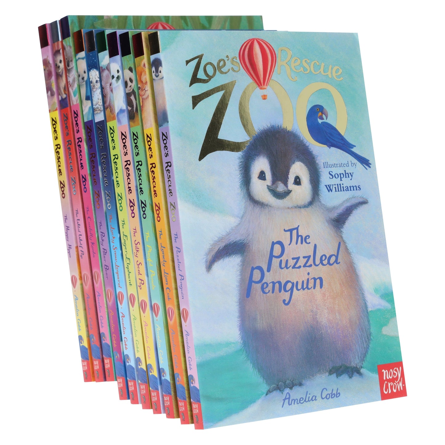 Zoes Rescue Zoo Series 1 By Amelia Cobb 10 Books Collection Set - Ages 5-7 - Paperback