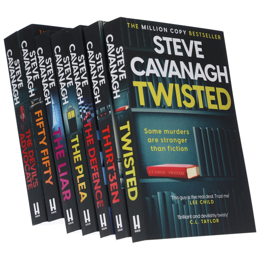 Eddie Flynn Series By Steve Cavanagh 7 Books Collection Set - Fiction - Paperback Fiction Hachette